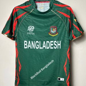 Bangladesh T20 Men’s Cricket Worldcup 2024 Official Jersey Player Edition Quality Short Sleeves